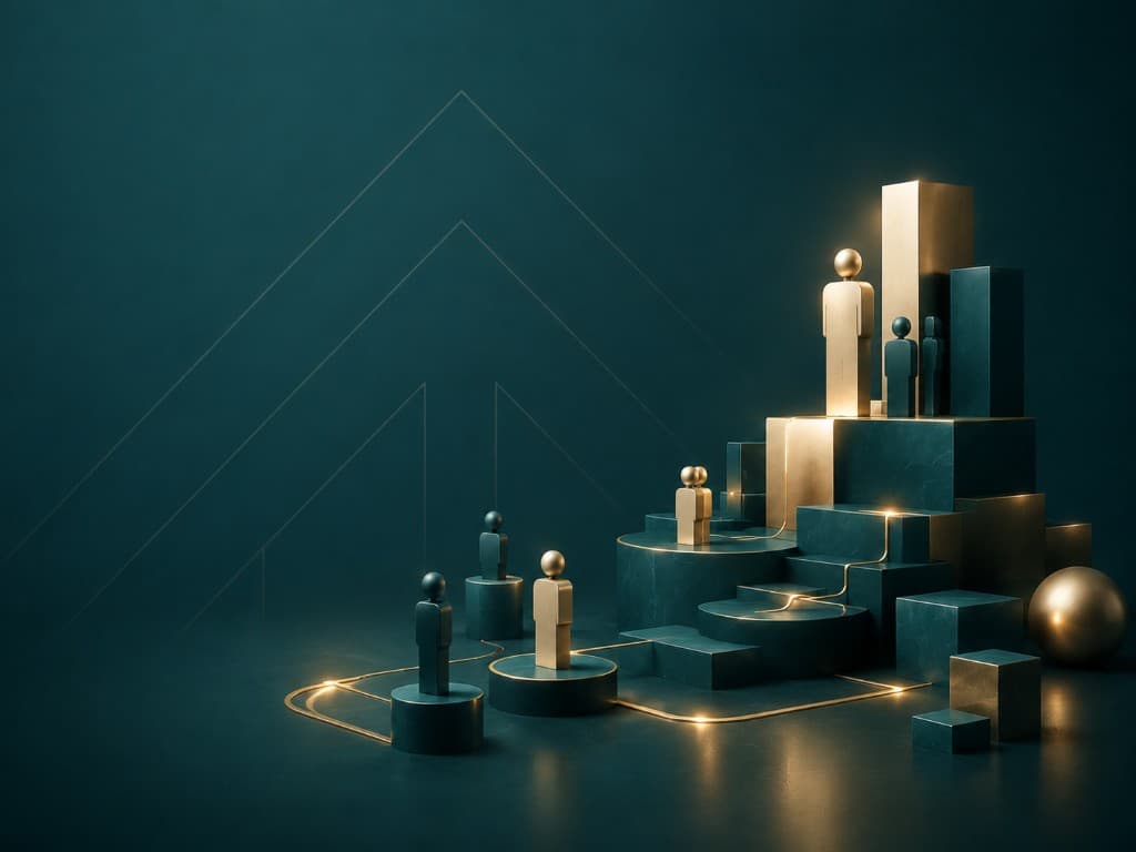 هياكل تنظيمية تمثل التطوير المؤسسي والنمو الهيكلي